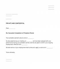 end of probation letter sle template