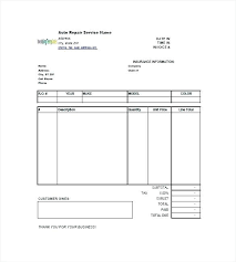 Free Yoga Invoice Template For Send Invoices Online Download