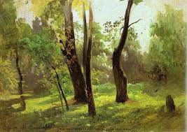 oil painting trees