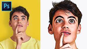 In this quick video i will show you how to create a cool cartoon effect or painting effect. Turn Photo To Cartoon Effect Cartoonize Yourself Photoshop Tutorial Youtube