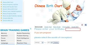 Chinese Birth Chart 2015