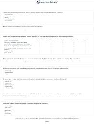 Customer Satisfaction Survey Sample Questionnaire Templates Free