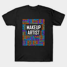 makeup artist t shirt