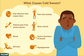 cold sweats 10 causes hot to stop