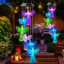 Solar Chimes Outdoor Gardening Gifts