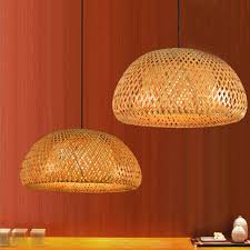 Japanese Tatami Lamp Wooden Rattan Lampshade Pendant Lights Bar Dining Room Kitchen Lustre Suspension Bamboo Wicker Pendant Lamp Pendant Lights Aliexpress