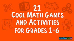 Some kids just don't believe math can be fun, so that means it's up to you to change their minds! 21 Cool Math Games And Activities For Kids In Elementary School Mashup Math