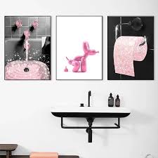 Wc Toilet Wall Art Poster
