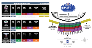 seating chart events nashville