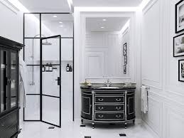 A modern vanity with a black countertop gives the bathroom a completely unique feel versus an antique vanity with a marble top. High End Luxury Bathroom Vanities Cabinets Coleccion Alexandra