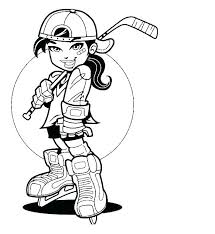 Hockey Goalie Coloring Pages Hockey Goalie Coloring Pages With Fresh