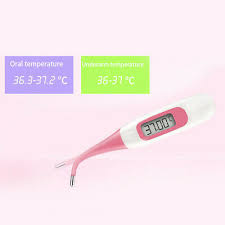 Digital Basal Thermometer Hot Pink 30 X Ovulation
