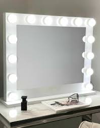 hollywood vanity makeup mirror lights