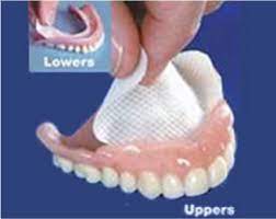 how to use denture adhesives