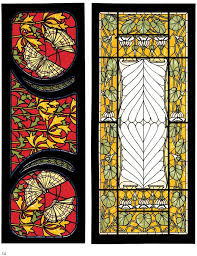 Art Nouveau Windows Dover Publications