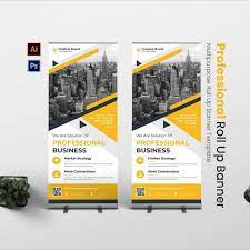 professional business roll up banner