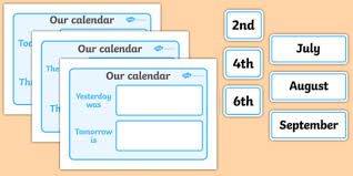 Free Our Classroom Calendar Teacher Made