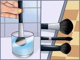 how to clean makeup brush deals benim