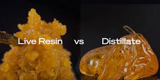 live resin vs distillate what s the
