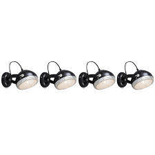 Set Of 4 Wall And Ceiling Spotlights