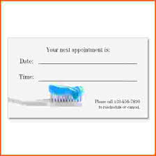 13 Appointment Card Survey Template Words