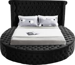 Meridian Luxus Black Queen Size Bed