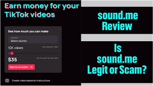 sound me review earn from tiktok is