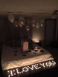 romantic valentine bedroom decoration
