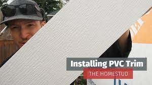 installing pvc trim at the everything