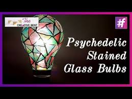 Psychedelic Stained Glass Bulbs The