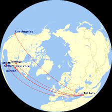el al israel airlines route maps and fleet