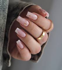 selection of luxury wedding nails for