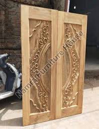 whole sagwan teak wood double door