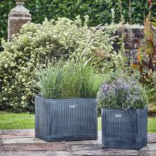 Outdoor Rectangular Galvanised Metal