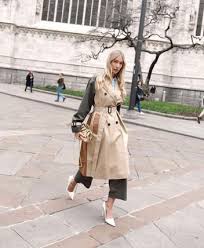 Cotton Long Trench Coats
