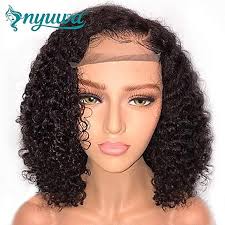 I have a lot of short hairs around my hairline. Generic Nyuwa Short 13x6 Lace Front Human Hair Wigs Pre Plucked With Baby Hair Curly Brazilian Remy Hair Lace Front Bob Wigs 10 14 Price From Jumia In Kenya Yaoota