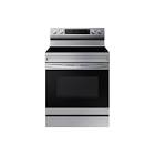 6.3 cu. ft. Freestanding Electric Range with Convection Oven and Air Fry in Fingerprint Resistant Stainless Steel NE63A6511SS Samsung