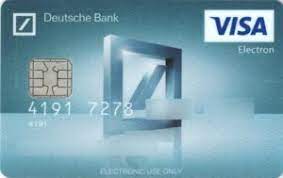 Deutsche bank ag 60 wall street new york, ny 10005 usa. Bank Card Deutsche Bank Deutsche Bank Pbc S A Poland Col Pl Ve 0170