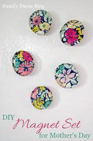 mother s day craft diy gl magnets