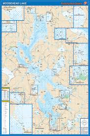 Moosehead Lake Fishing Map