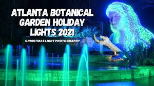 atlanta botanical garden holiday lights