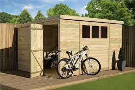 Empire 2500 Pent Garden Shed Wooden