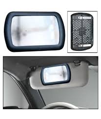 clip on car sun visor vanity mirror