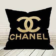 Wikipedia is a free online encyclopedia, created and edited by volunteers around the world and hosted by the wikimedia foundation. Gold Chanel Logo Art Design Band Music New Pillow Case Cover Hot Bedroom Chanel Decor Chanel Room Chanel Bedroom
