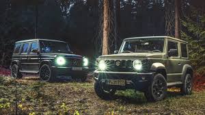 Acara peluncuran kendaraan niaga andalan suzuki ini dilaksanakan pada kamis (21/01) melalui saluran youtube resmi suzuki. The Mercedes G Class And Suzuki Jimny Finally Meet Face To Face