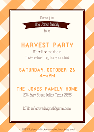 Harvest Party Invitation