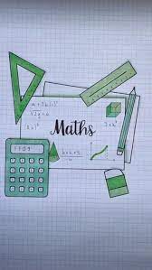 idée page de garde maths en 2023 | Cahiers de maths, Planificateur de  leçon, Conseils de motivation