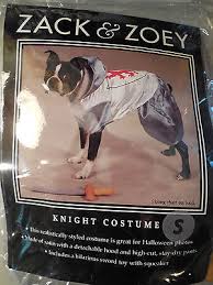 Zack Zoey Small Dog Pet Outfit Costume Knight Hood Pants Squeek Sword Ebay