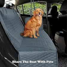 Dog Car Seat Cover Waterproof Car Rear