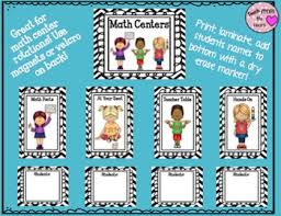 Center Rotation Chart Worksheets Teaching Resources Tpt